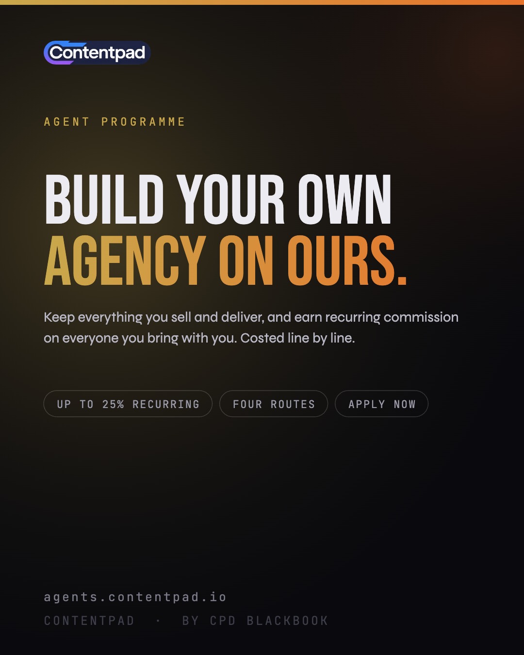 Build your own agency on ours